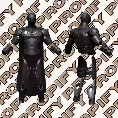 The Batman 2021 Armor Replica 3D Model
