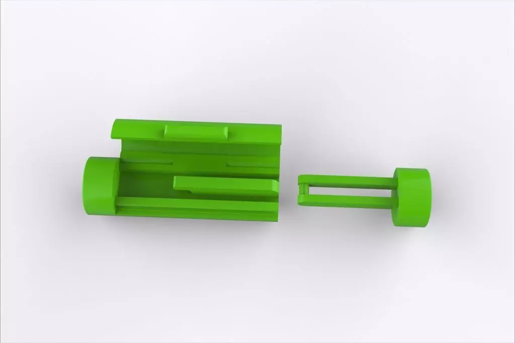 4MM ROUND CLASP LOCK FOR NECKLACE CHAIN 3D print model