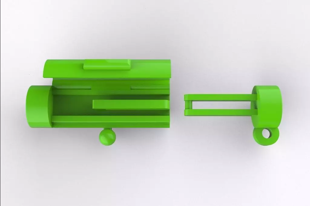 ROUND CLASP LOCK FOR NECKLACE CHAIN 3D print model