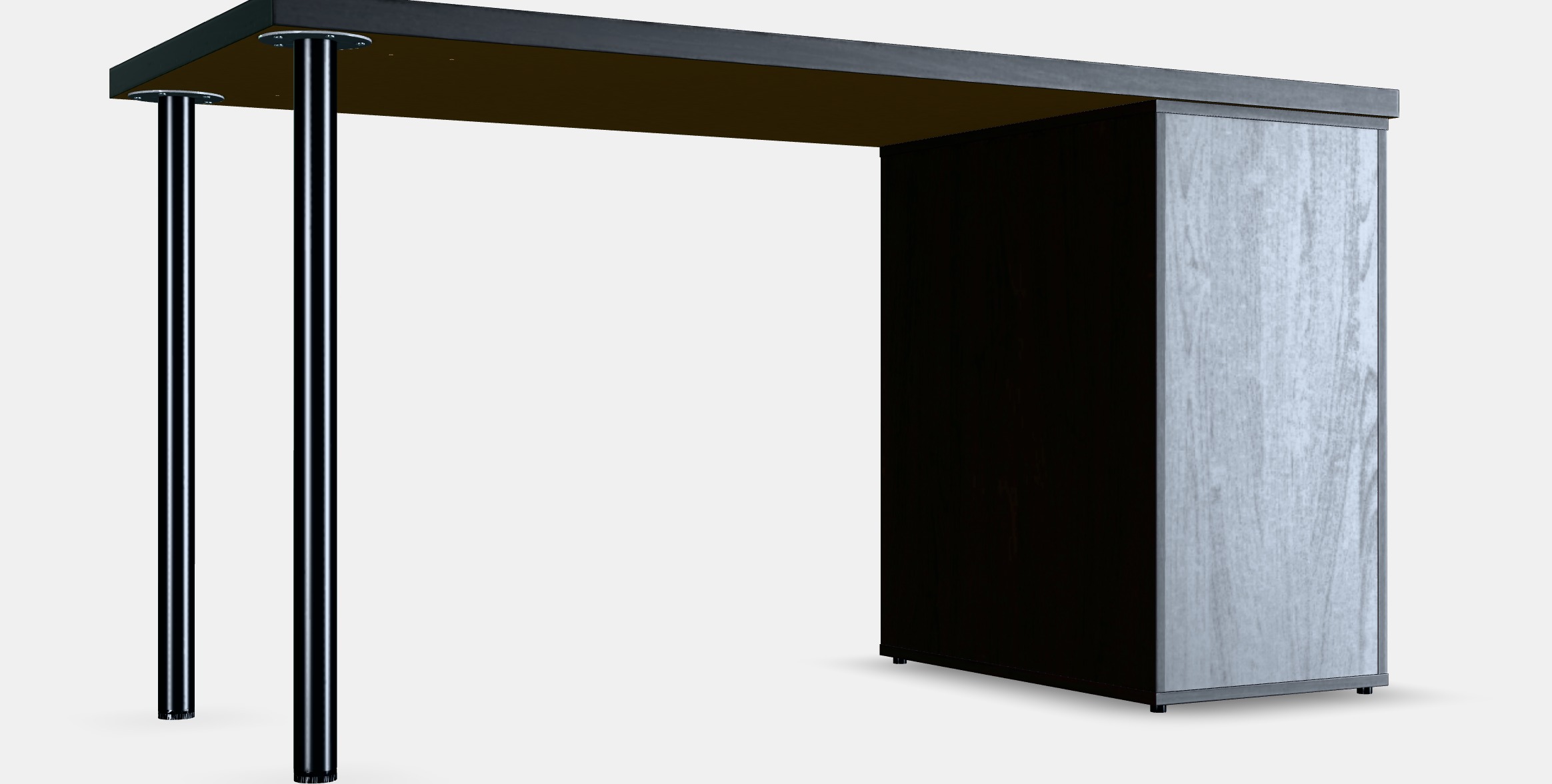 LAGKAPTEN - ALEX Desk 14 Low-poly 3D model_2