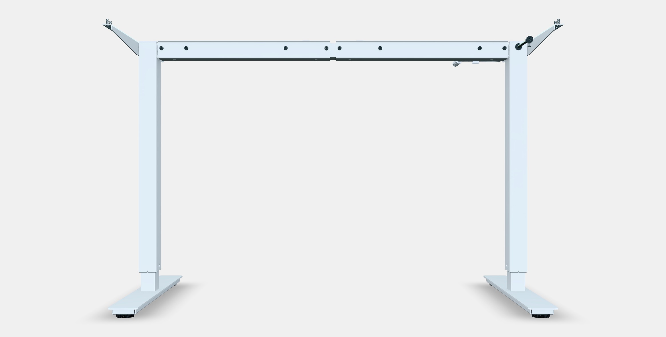 TROTTEN Underframe sit-stand f table top Low-poly 3D model_15