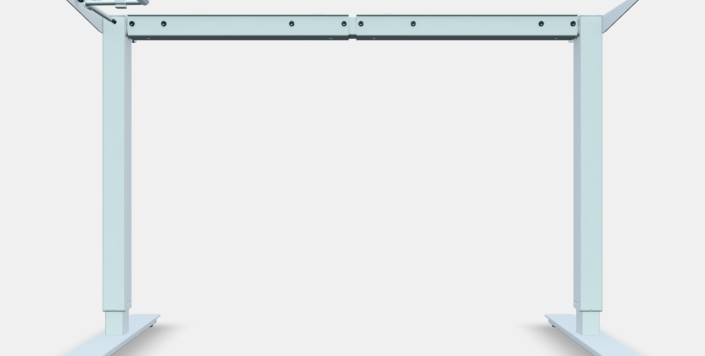 TROTTEN Underframe sit-stand f table top Low-poly 3D model_11