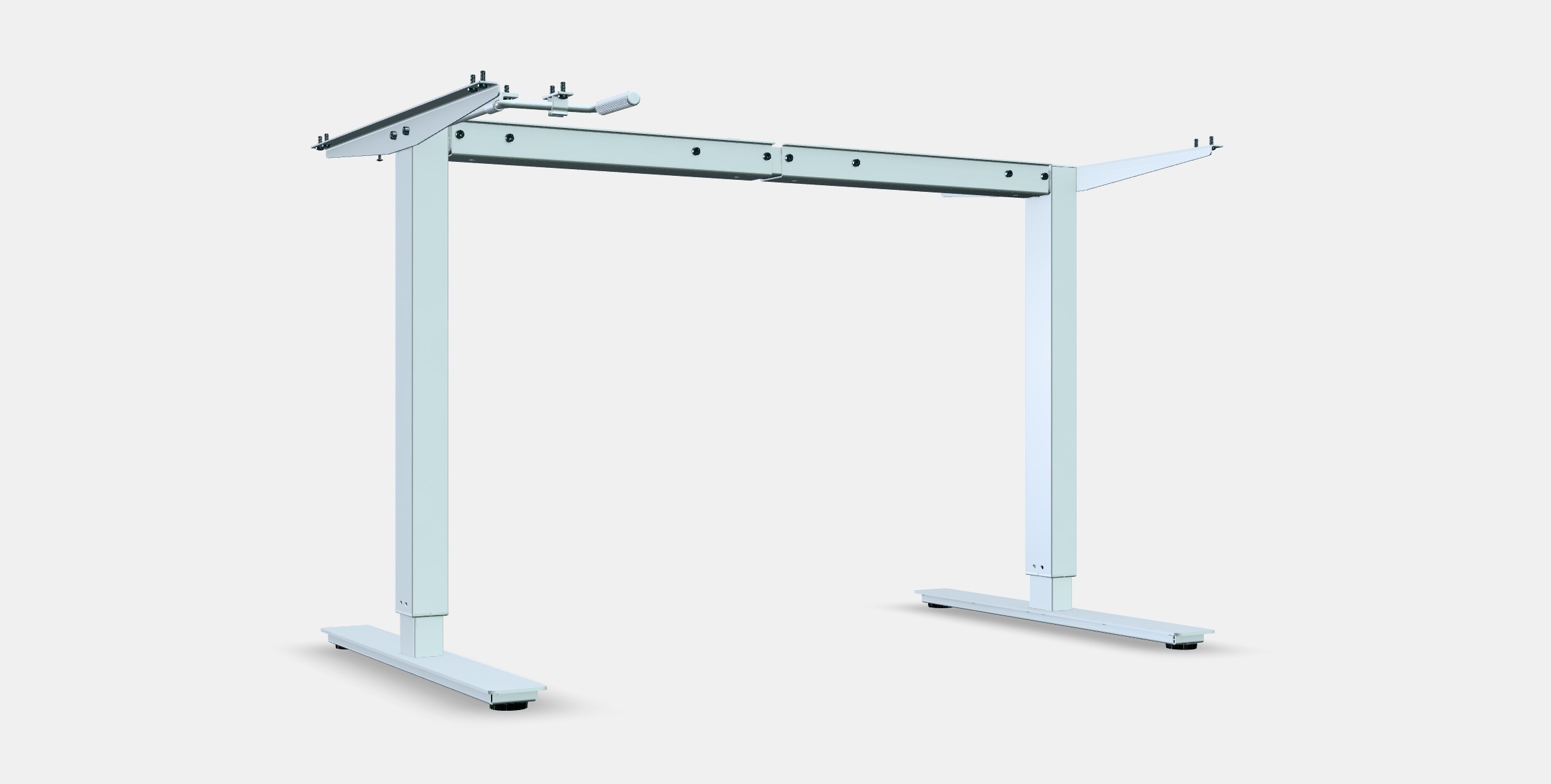TROTTEN Underframe sit-stand f table top Low-poly 3D model_9
