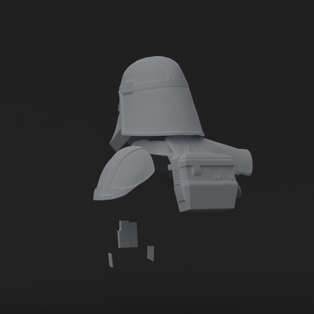 Purge Trooper Phase 2 Kit - One12 - STL files 3D print model_1
