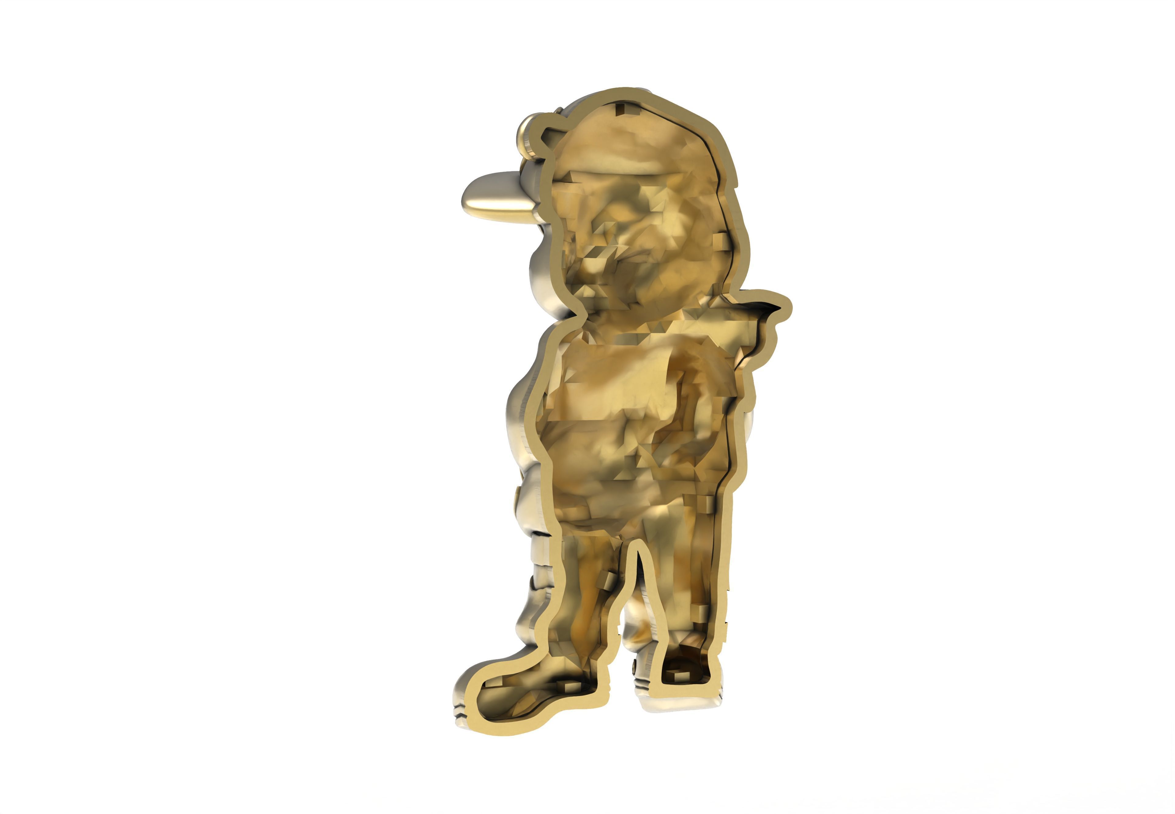 Cartoon Caracter Hip Hop Half 3d Model 3D print model_6