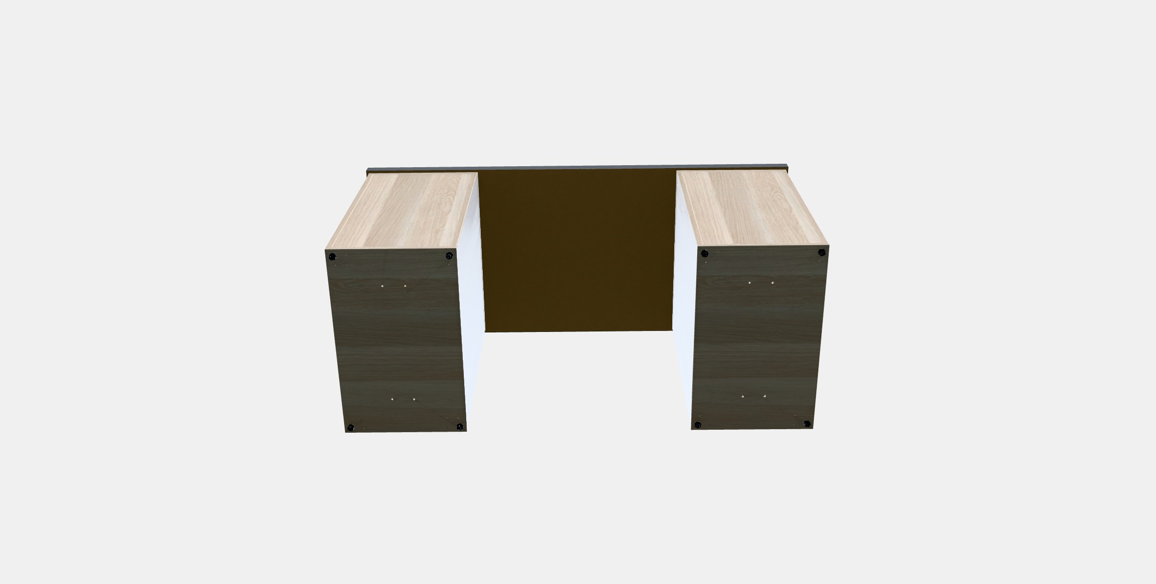 LAGKAPTEN - ALEX Desk 20 Low-poly 3D model_4
