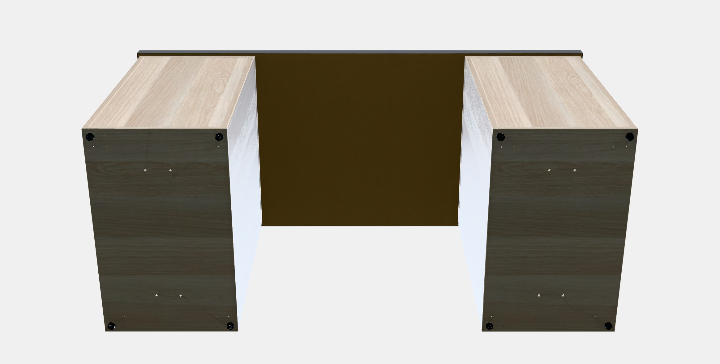 LAGKAPTEN - ALEX Desk 20 Low-poly 3D model_9