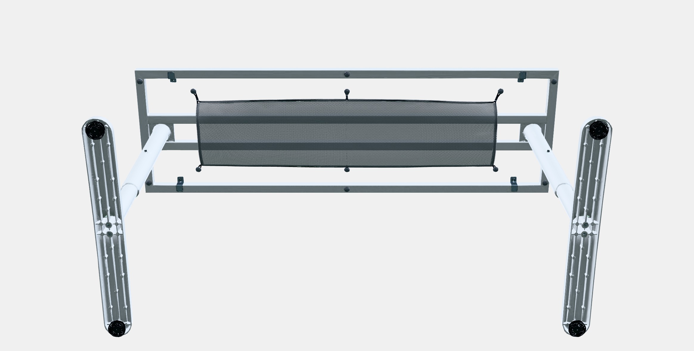 BEKANT Underframe for table top 1 Low-poly 3D model_8