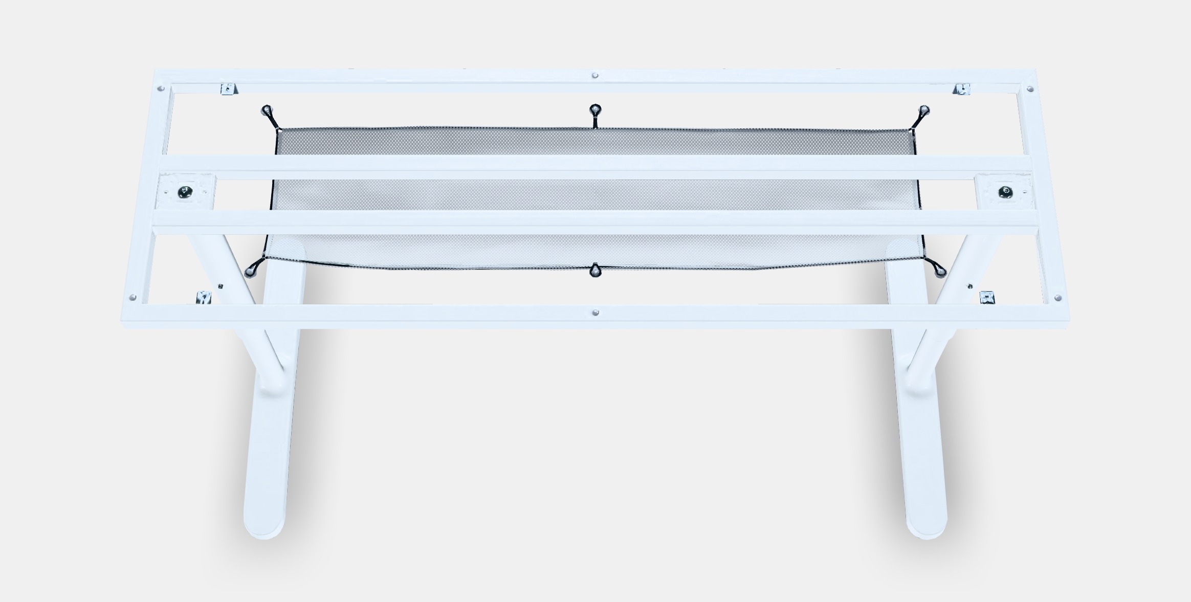 BEKANT Underframe for table top 1 Low-poly 3D model_4