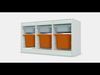 TROFAST Storage combination with boxes 33 Low-poly 3D model_1