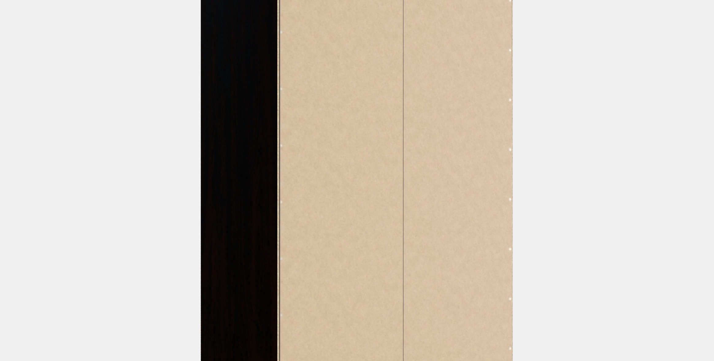 RAKKESTAD Wardrobe with 2 doors Low-poly 3D model_2