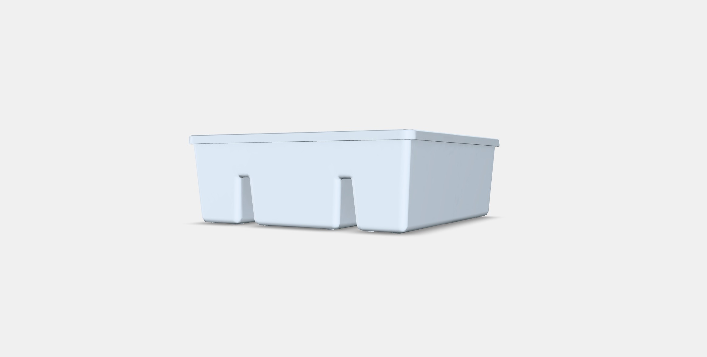 FANGGRODA Insert with compartments Low-poly 3D model_5