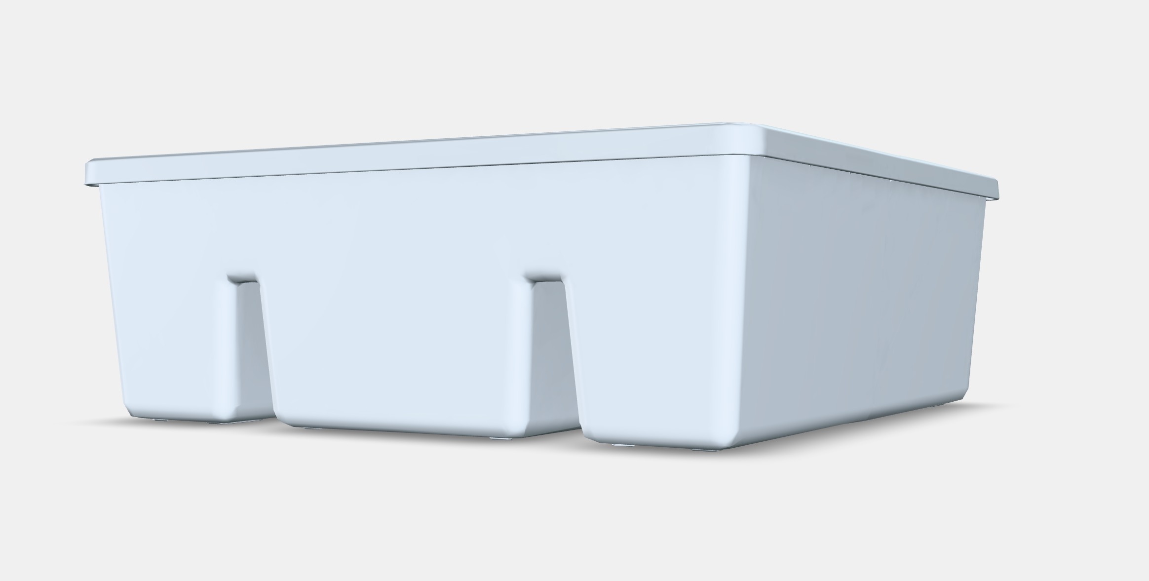 FANGGRODA Insert with compartments Low-poly 3D model_6