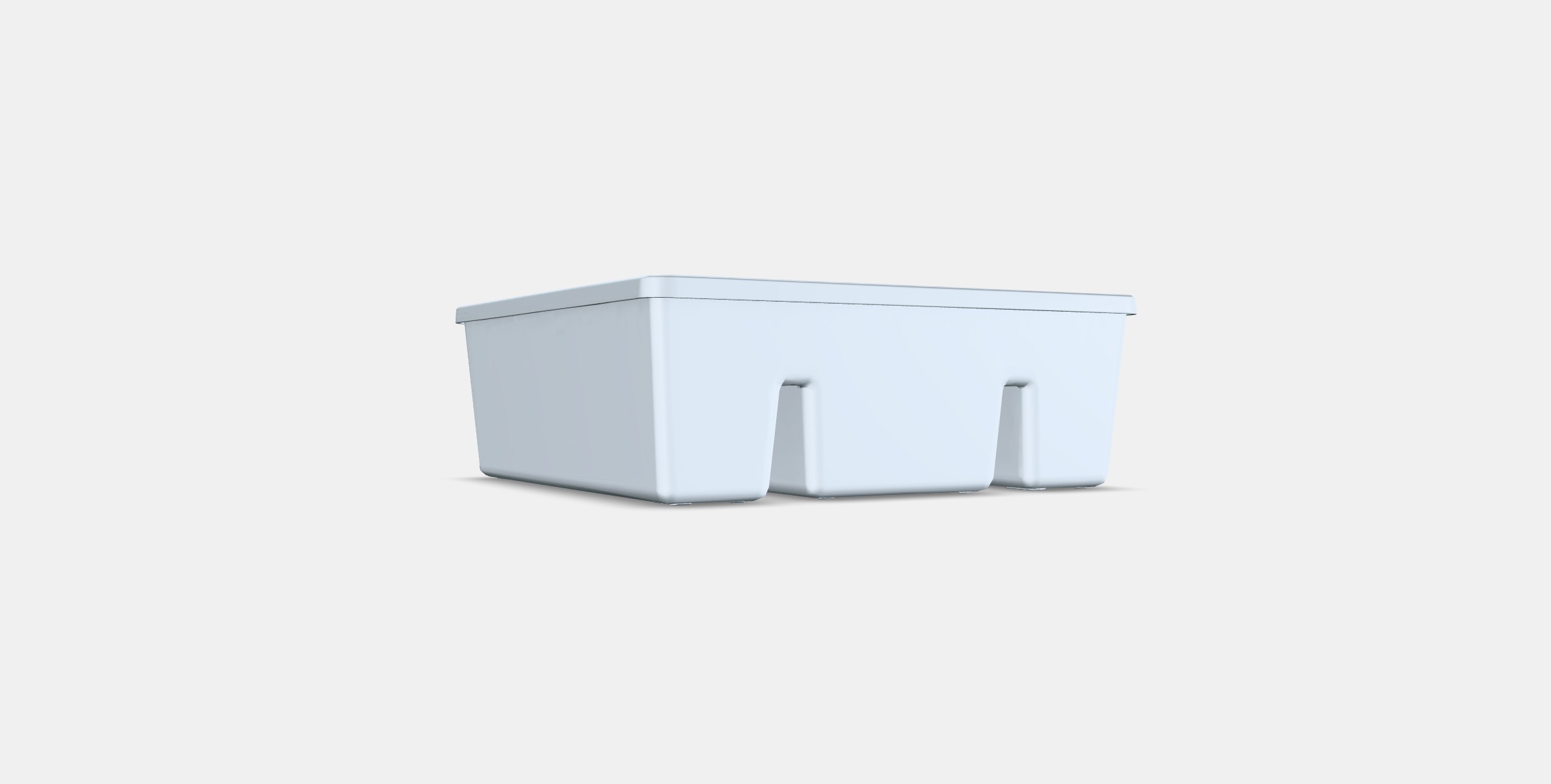 FANGGRODA Insert with compartments Low-poly 3D model_16