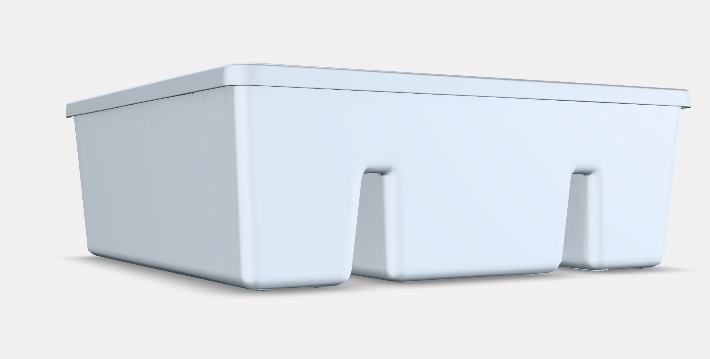 FANGGRODA Insert with compartments Low-poly 3D model_2