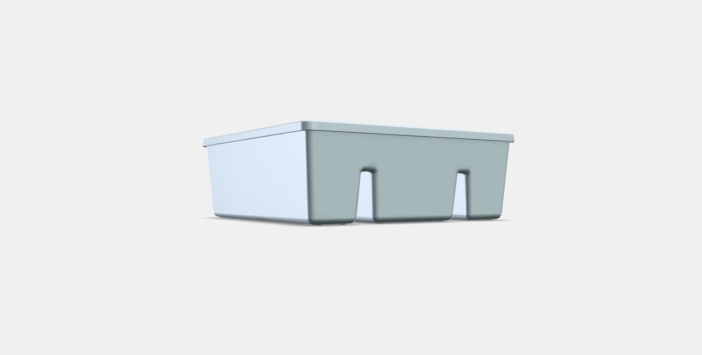 FANGGRODA Insert with compartments Low-poly 3D model_3