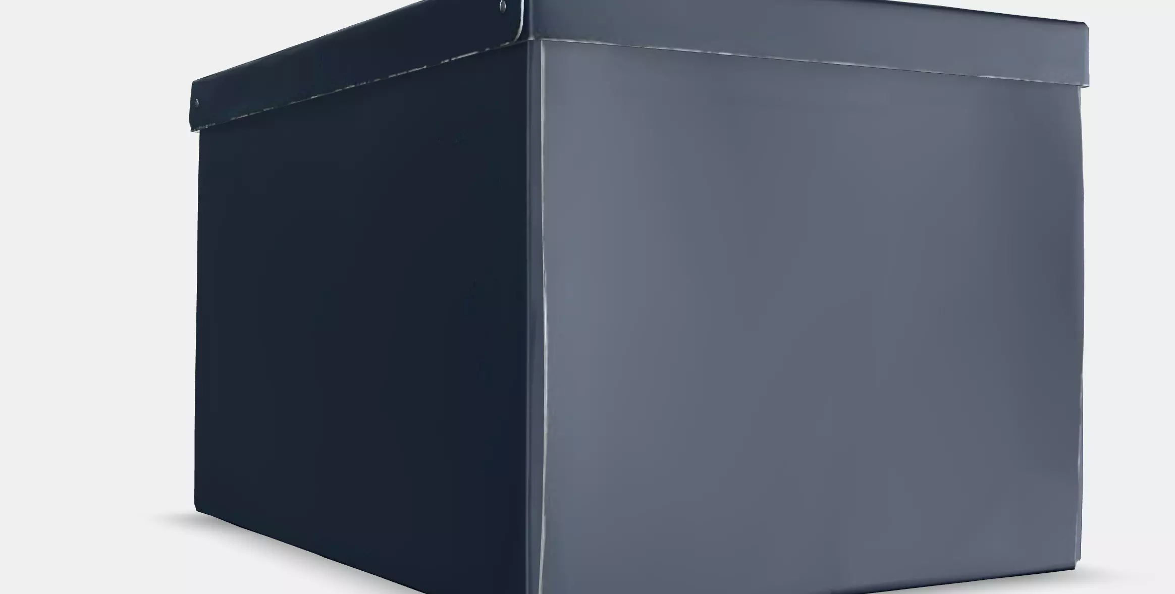NIMM Storage box with lid 2 Low-poly 3D model