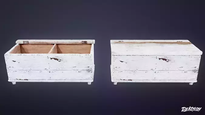 INDUSTRIAL - Storage Box 02 - LOW POLY AND NANITE