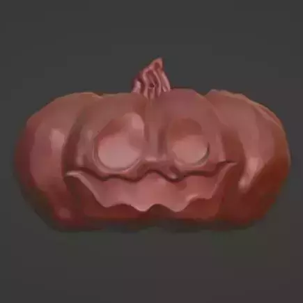 Pumpkin stl key block 