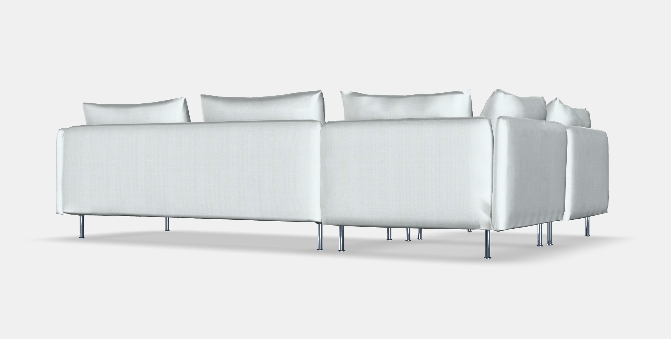 SODERHAMN Corner sofa 4-seat 1 Low-poly 3D model_7