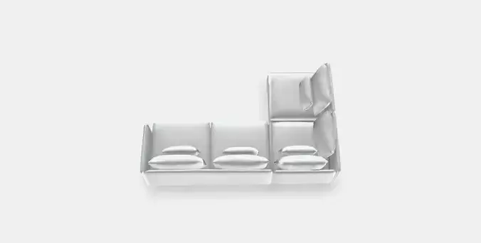 SODERHAMN Corner sofa 4-seat 1