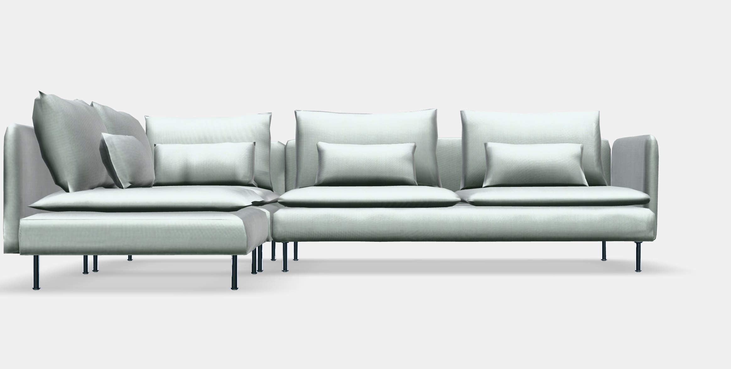 SODERHAMN Corner sofa 4-seat 1 Low-poly 3D model_12