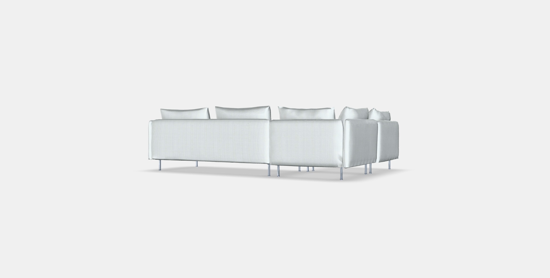 SODERHAMN Corner sofa 4-seat 1 Low-poly 3D model_3