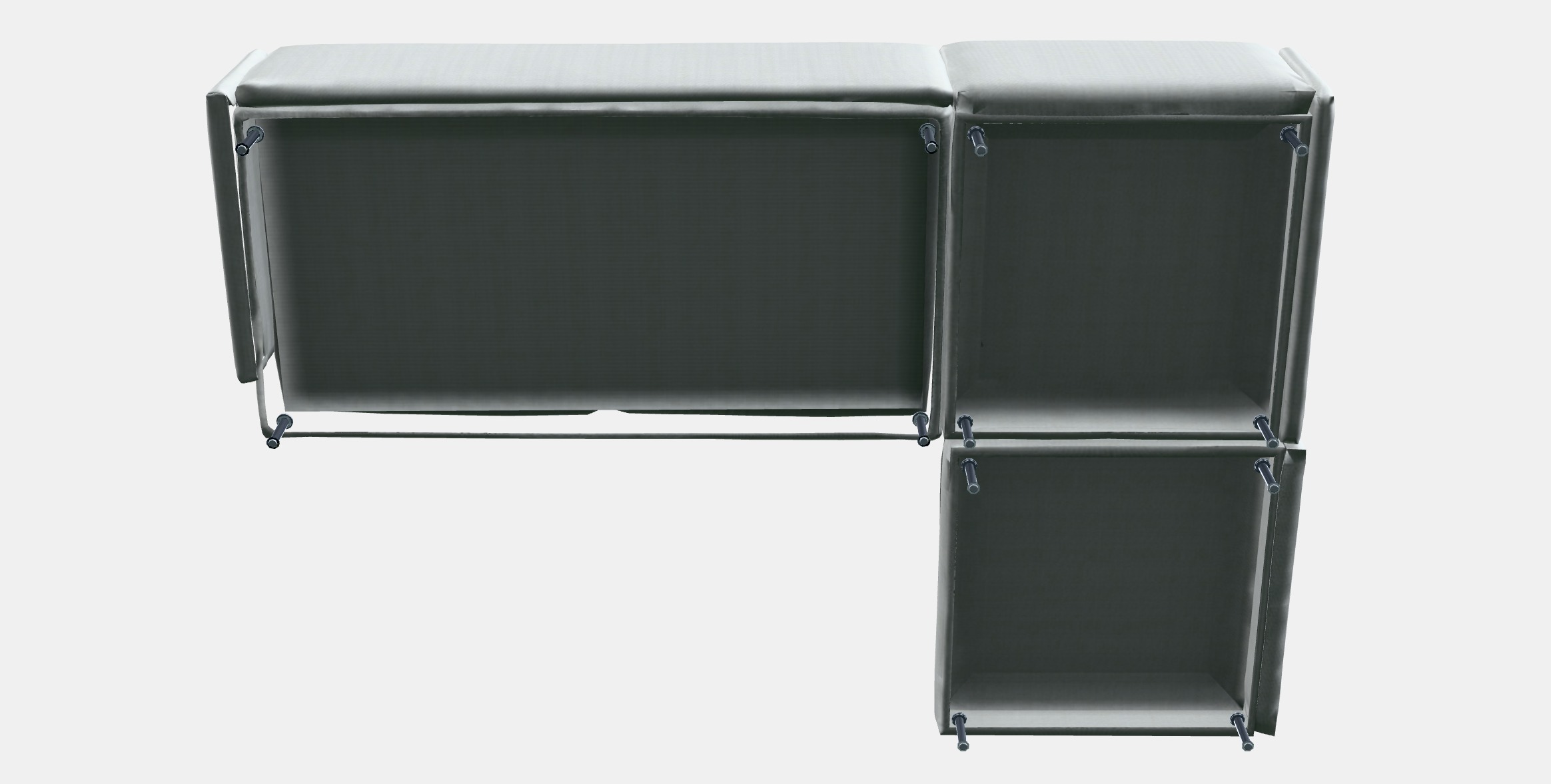 SODERHAMN Corner sofa 4-seat 1 Low-poly 3D model_9