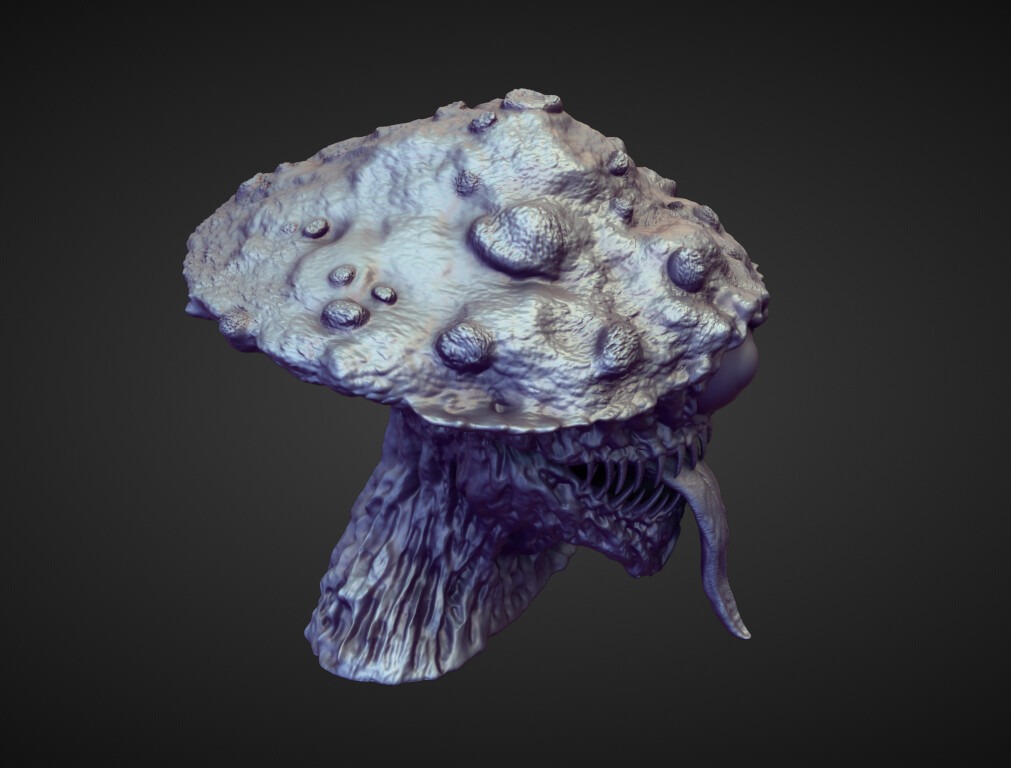 HEAD54 high poly sculpt 3D model_1