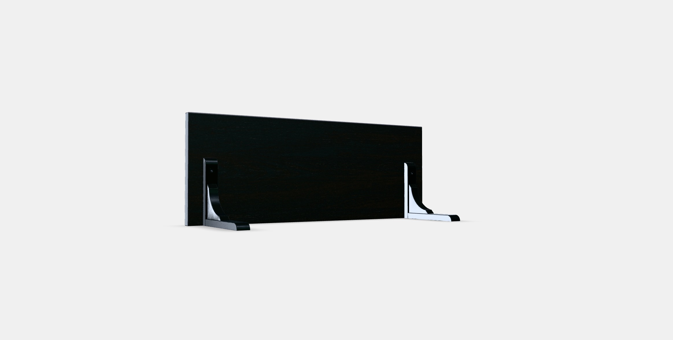 BERGSHULT - RAMSHULT Wall shelf 5 Low-poly 3D model_3