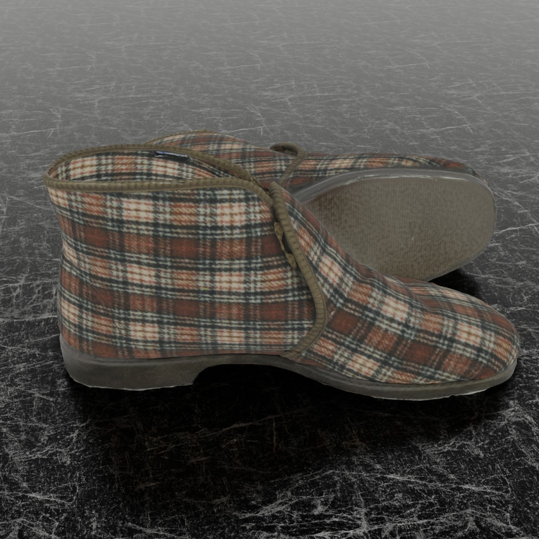 REINO TOSSUT SLIPPER 3D 3D model_4