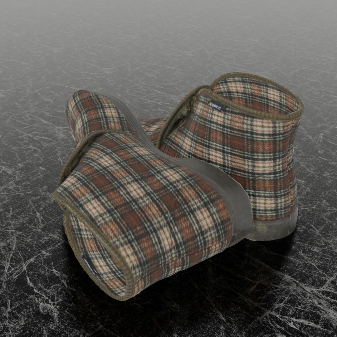 REINO TOSSUT SLIPPER 3D 3D model_6