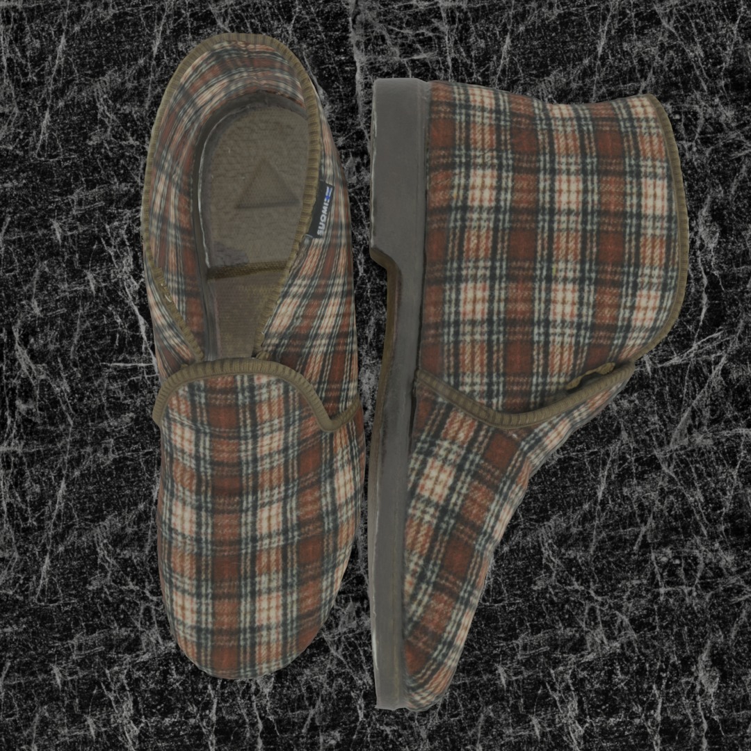 REINO TOSSUT SLIPPER 3D 3D model_2