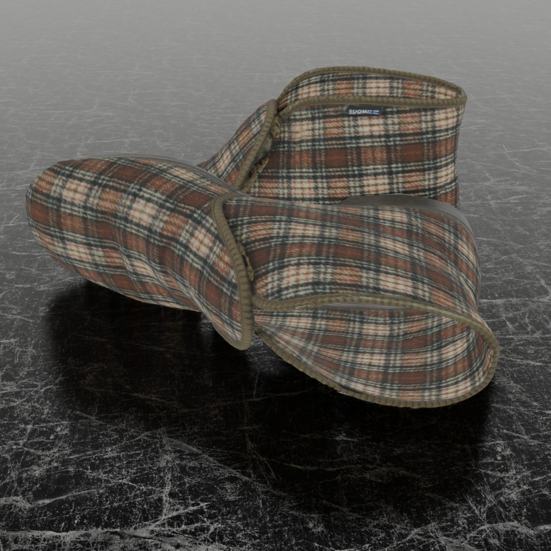 REINO TOSSUT SLIPPER 3D 3D model_7