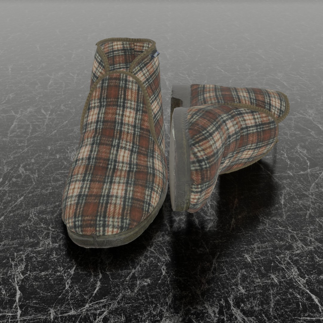 REINO TOSSUT SLIPPER 3D 3D model_3