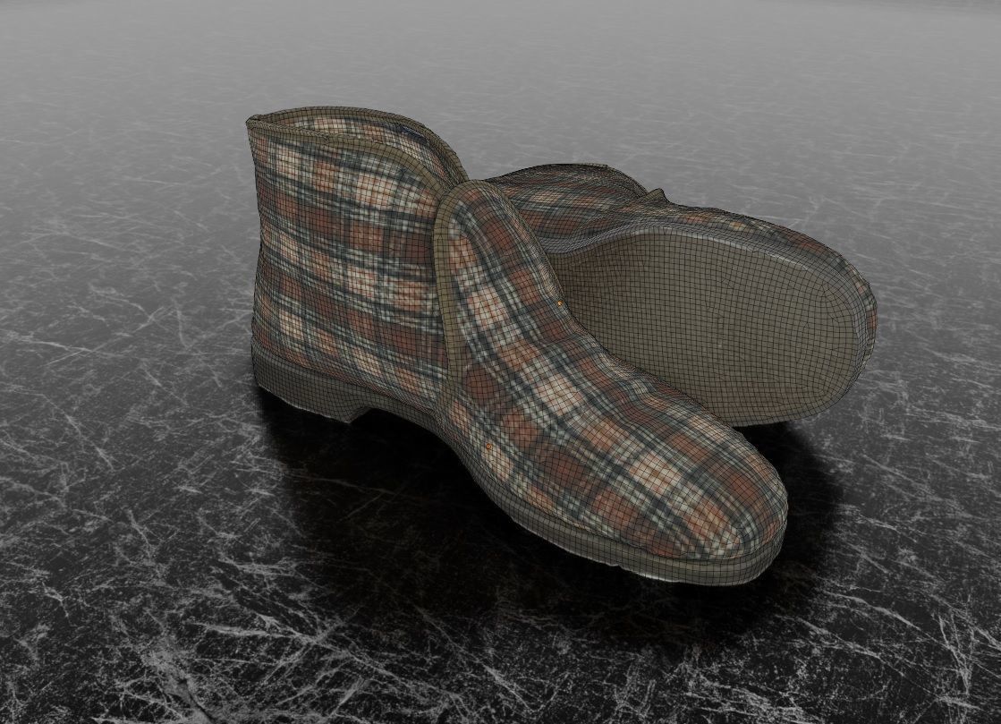REINO TOSSUT SLIPPER 3D 3D model_14