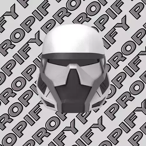 StormTrooper Elite Helmet Replica 3D Model STL