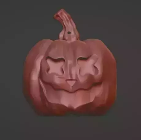 Pumpkin stl key block 
