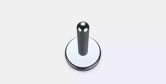 DIGNITET Support-corner fitting Low-poly 3D model