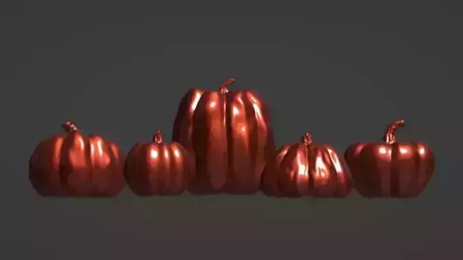 Pumpkins stl 3D print model