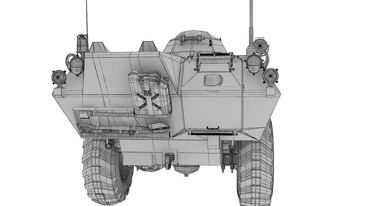 Cadillac V100  3D model_45
