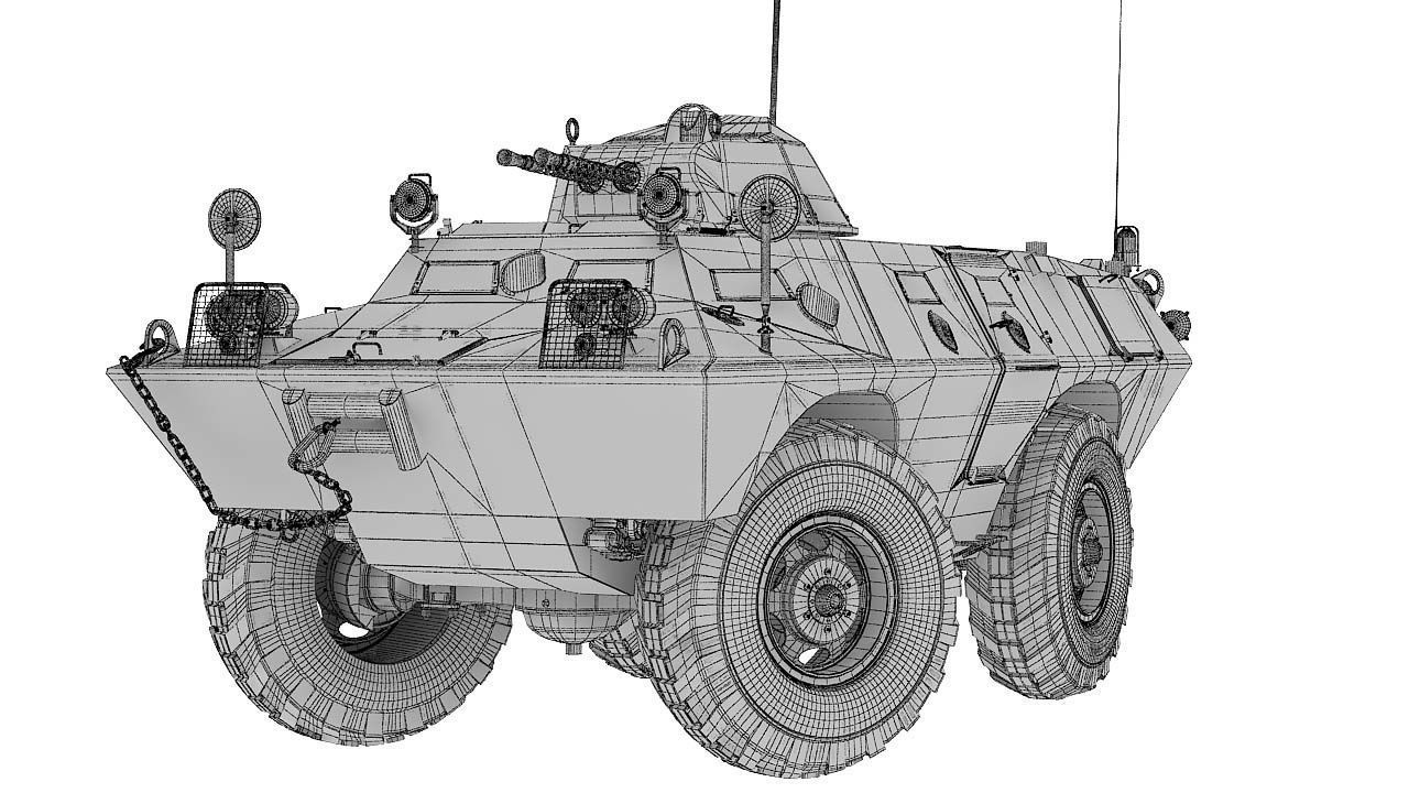 Cadillac V100  3D model_43