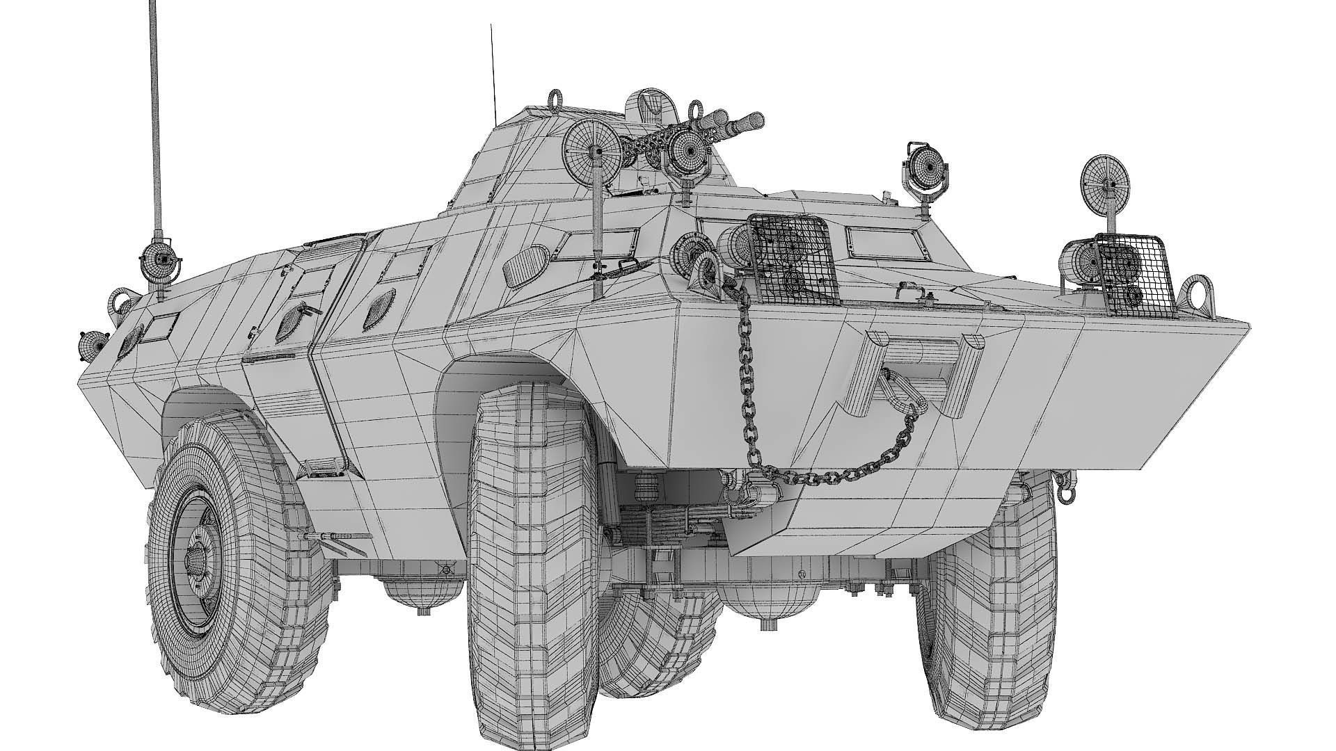 Cadillac V100  3D model_5