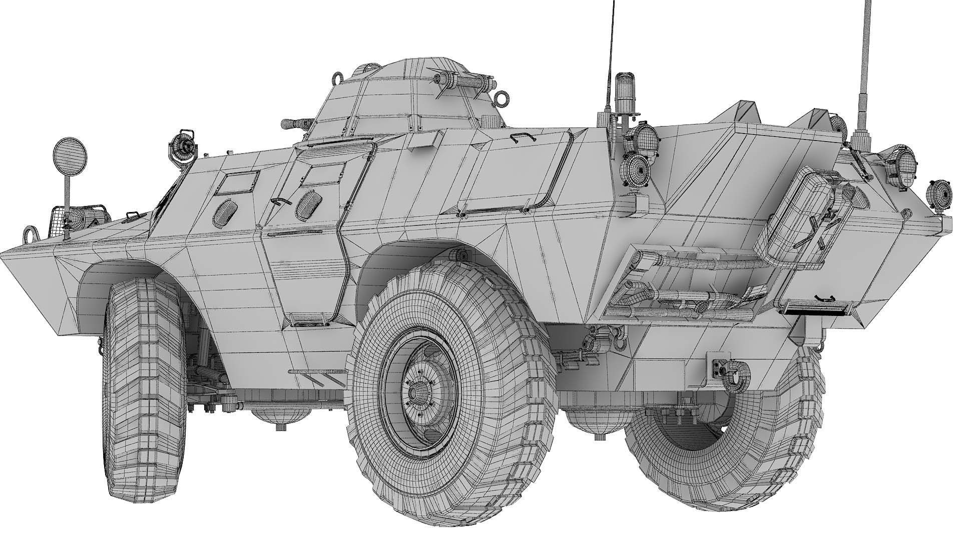 Cadillac V100  3D model_8