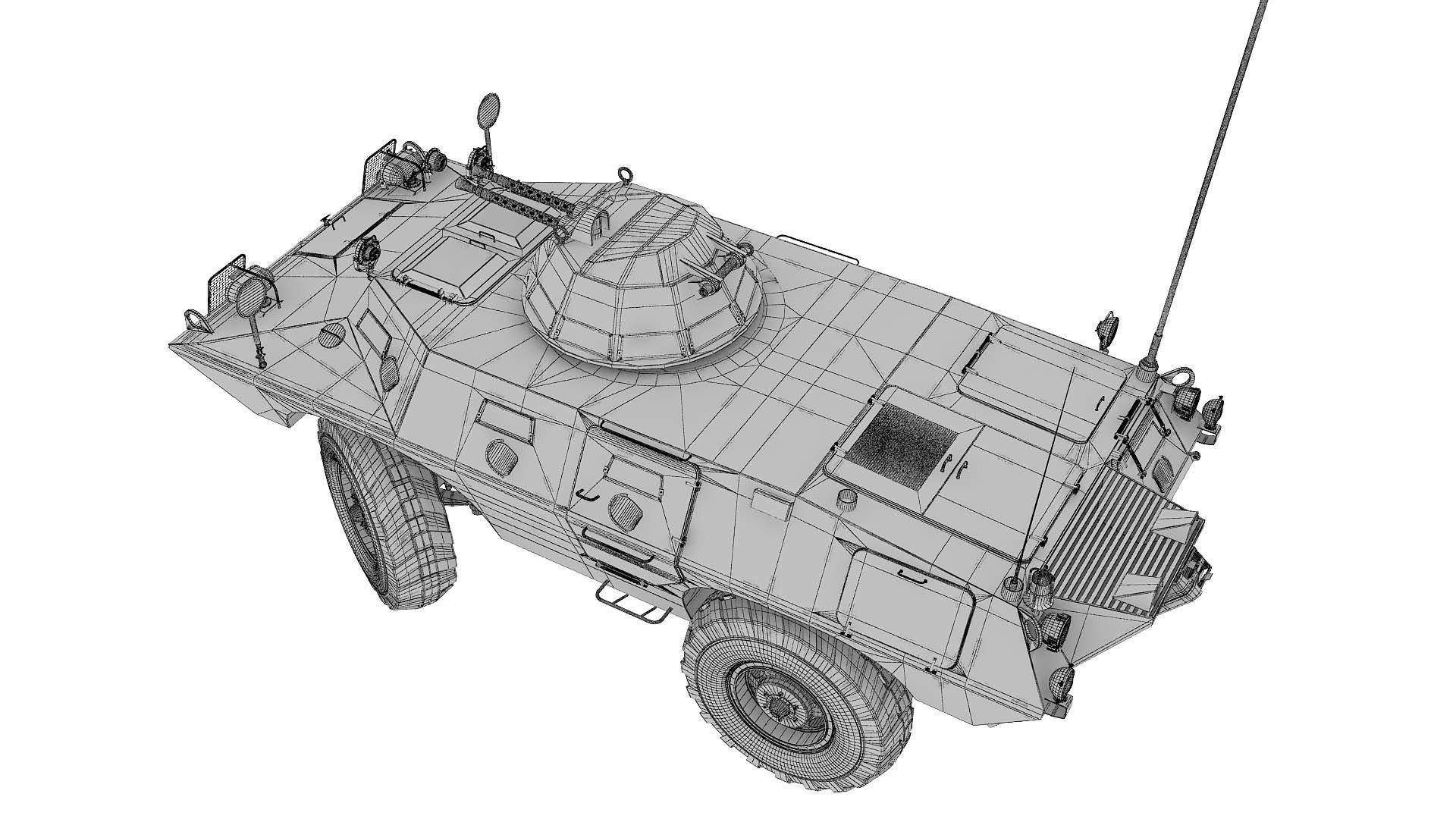 Cadillac V100  3D model_17