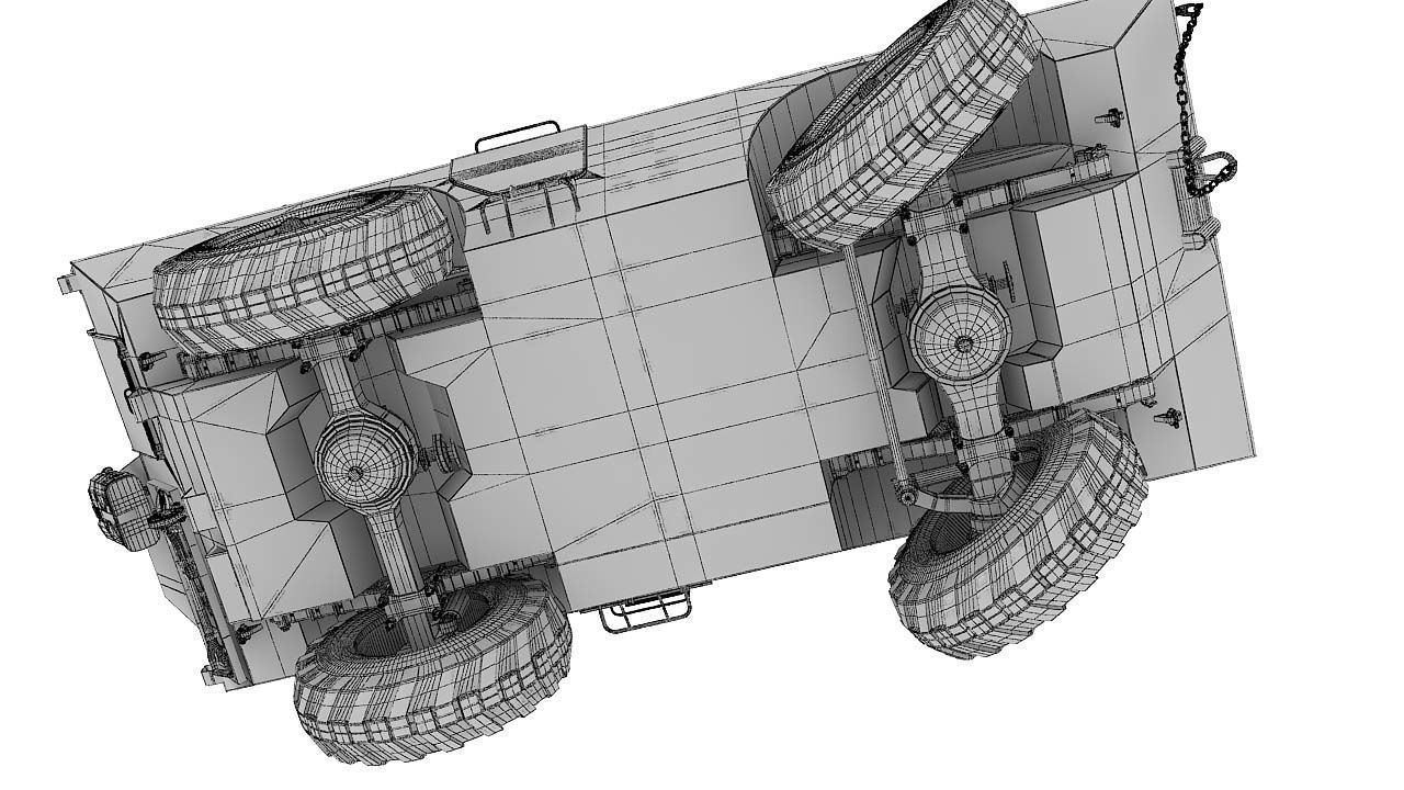 Cadillac V100  3D model_23