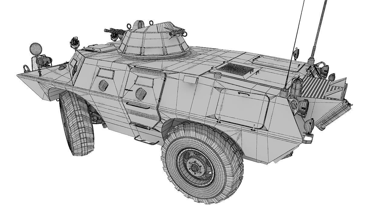 Cadillac V100  3D model_35