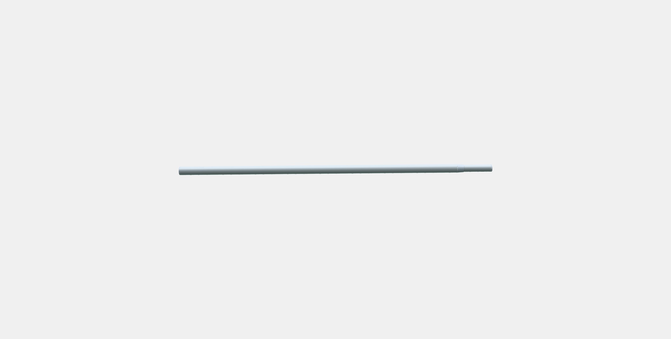 RACKA Curtain rod 6 Low-poly 3D model_7