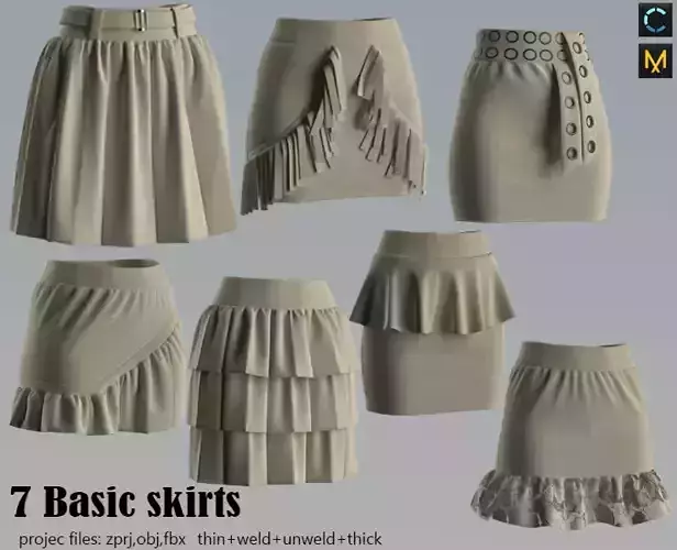 Basic skirts