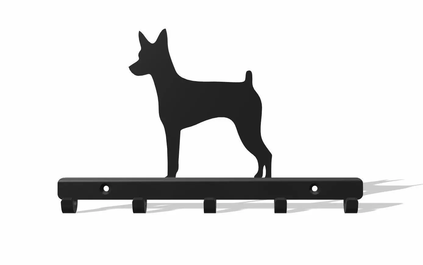 Key holder Miniature Pinscher 3D print model